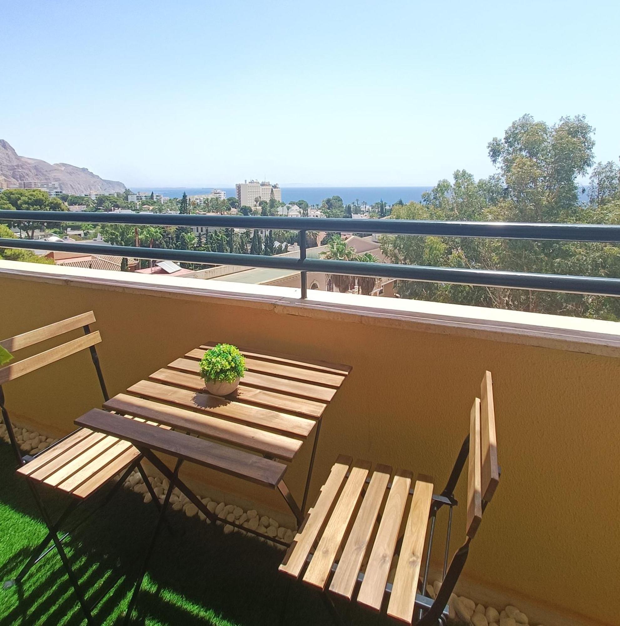 Geminis 504 Suite Con Terraza Y Vistas Al Mar Aguadulce  Exterior photo